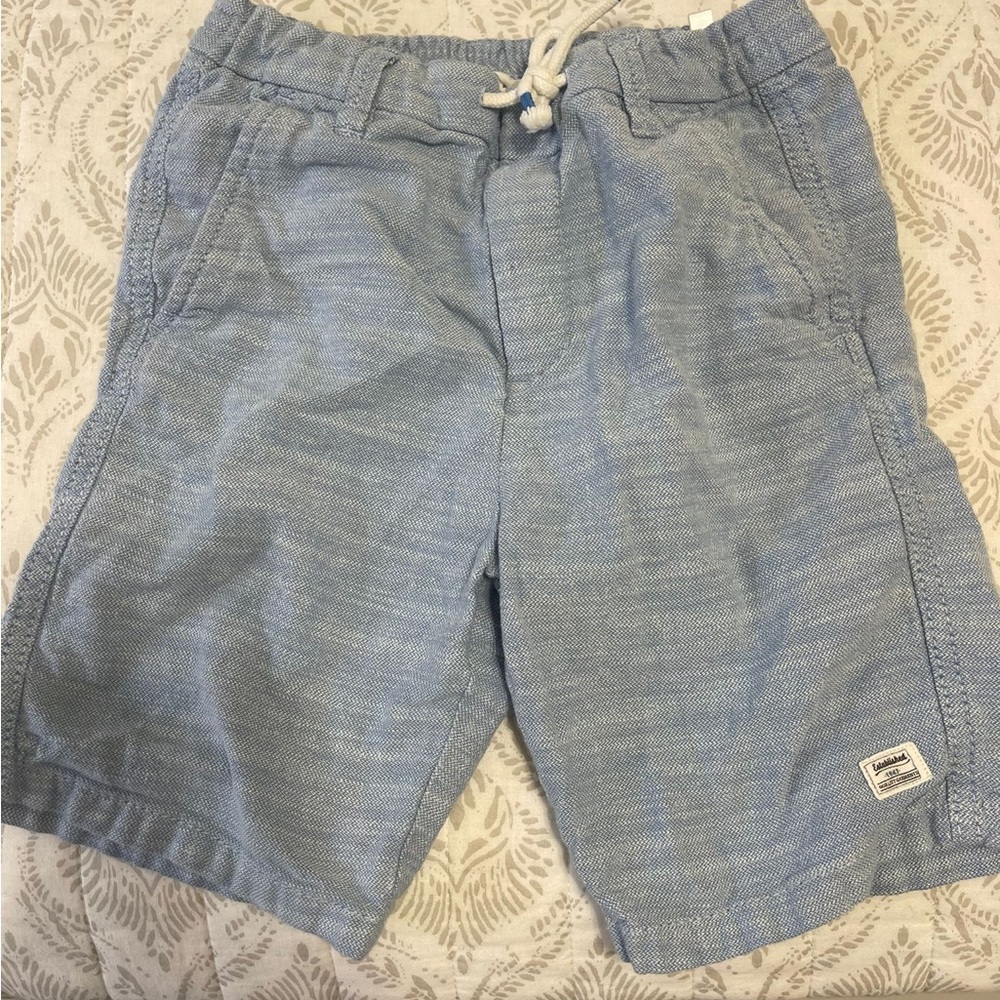 Men's Light Blue Casual Shorts For Boy